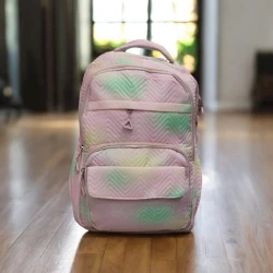 Школьный рюкзак UU-SS-028, полиэстер, розовый, 30х35 см