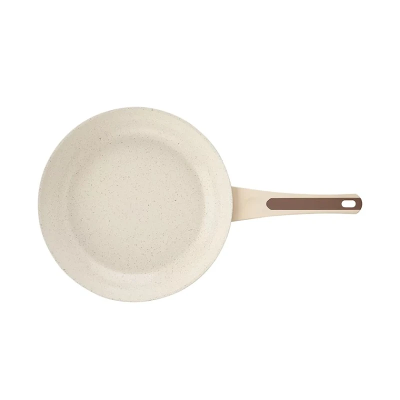 Сковородка Gipfel Sonrizo, 28 см, алюминий, трехслойное антипригарное мраморное покрытие, белая Сковородка Gipfel Sonrizo, 28 см, алюминий, трехслойное антипригарное мраморное покрытие, белая