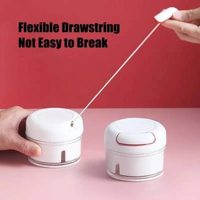 Измельчитель, 9x9x9 см, пластик, белый