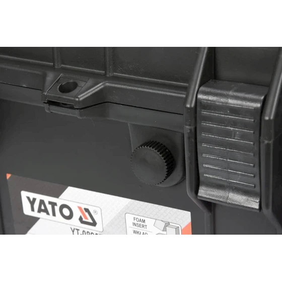 Alətlər üçün qutu Yato YT-08906, 43x24.4x34.1 sm, qara