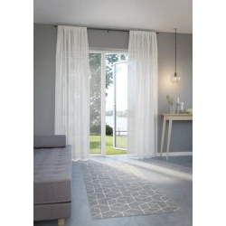 Штора JYSK Loppa 1x135x300 см, креп, белый Штора JYSK Loppa 1x135x300 см, креп, белый