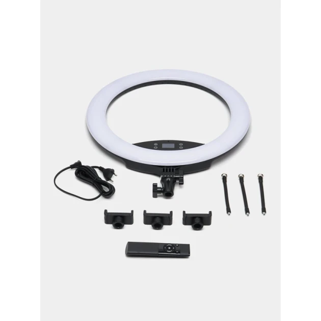 Лампа кольцевая со штативом Jmary FM-19RS Лампа кольцевая со штативом Jmary FM-19RS