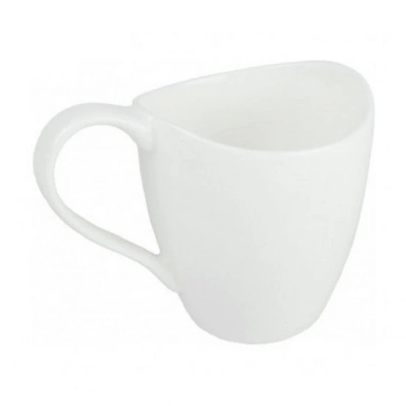 Кружка Wilmax WL-993097, 420 мл, фарфор, белый Кружка Wilmax WL-993097, 420 мл, фарфор, белый