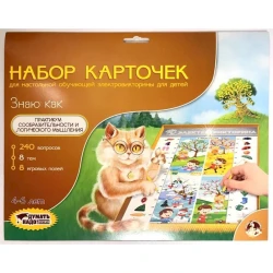 Набор карточек к электровикторине Десятое королевство  Набор карточек к электровикторине Десятое королевство