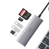 USB HUB Хаб Wiwu Alpha A532ST 5 in 1 USB C Grey USB HUB Хаб Wiwu Alpha A532ST 5 in 1 USB C Grey