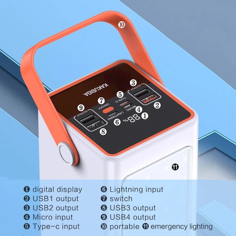 Внешний аккумулятор Kakusiga KSC-1071 90000mAh
