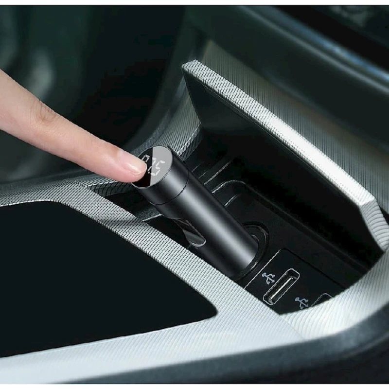 Avtomobil yükləmə cihazı FM-ötürücü ilə Baseus CCNLZ-C0G Avtomobil yükləmə cihazı FM-ötürücü ilə Baseus CCNLZ-C0G