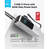 Внешний аккумулятор Anker Zolo 25000 mAh 165W Silver Внешний аккумулятор Anker Zolo 25000 mAh 165W Silver