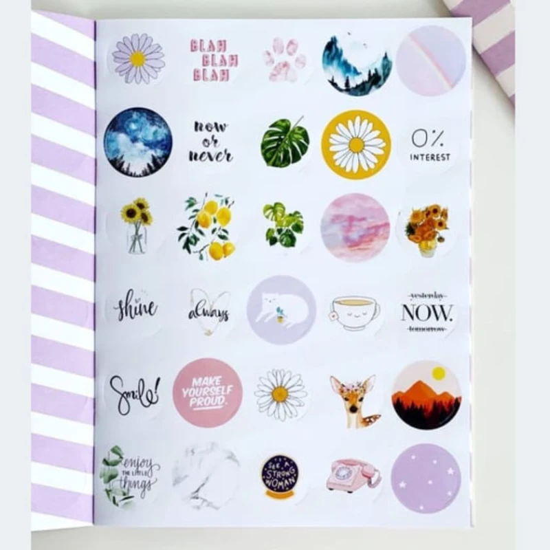 Набор наклеек Lila Girl Boss Lilac, 240 шт Набор наклеек Lila Girl Boss Lilac, 240 шт