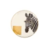 Тарелка Porland Wild Life Zebra фарфор, разноцветная, 20 см
