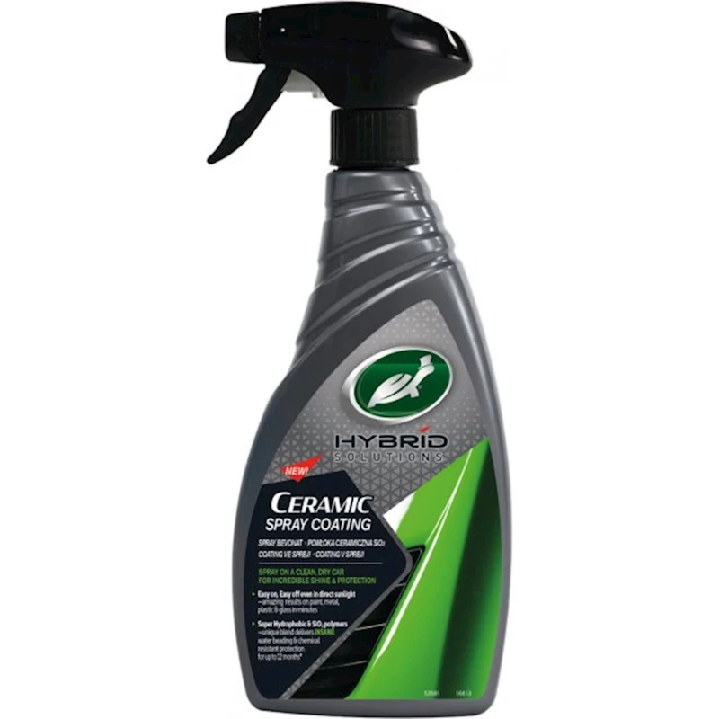 Керамический полимер для защиты кузова Turtle Wax Hybrid Solutions Ceramic Spray Coating 500 мл Керамический полимер для защиты кузова Turtle Wax Hybrid Solutions Ceramic Spray Coating 500 мл