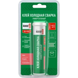 Холодная сварка Kudo KU-H101, серый, 60 г Холодная сварка Kudo KU-H101, серый, 60 г