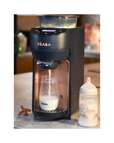 Uşaq qidası üçün qızdırıcı Beaba Milkeo Plus, mavi