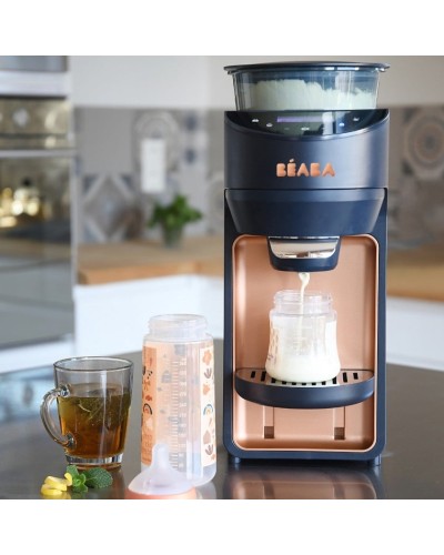 Uşaq qidası üçün qızdırıcı Beaba Milkeo Plus, mavi