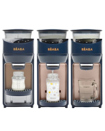 Uşaq qidası üçün qızdırıcı Beaba Milkeo Plus, mavi