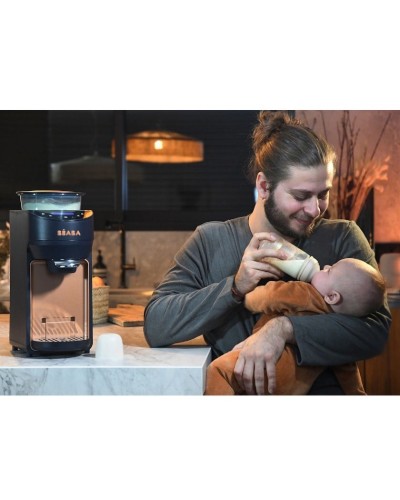 Uşaq qidası üçün qızdırıcı Beaba Milkeo Plus, mavi