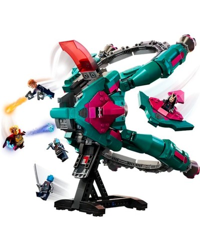 Konstruktor LEGO Marvel Qalaktika Növbətçinin yeni uçuş aparatı 76255, 10+ yaş, 1108 hissə