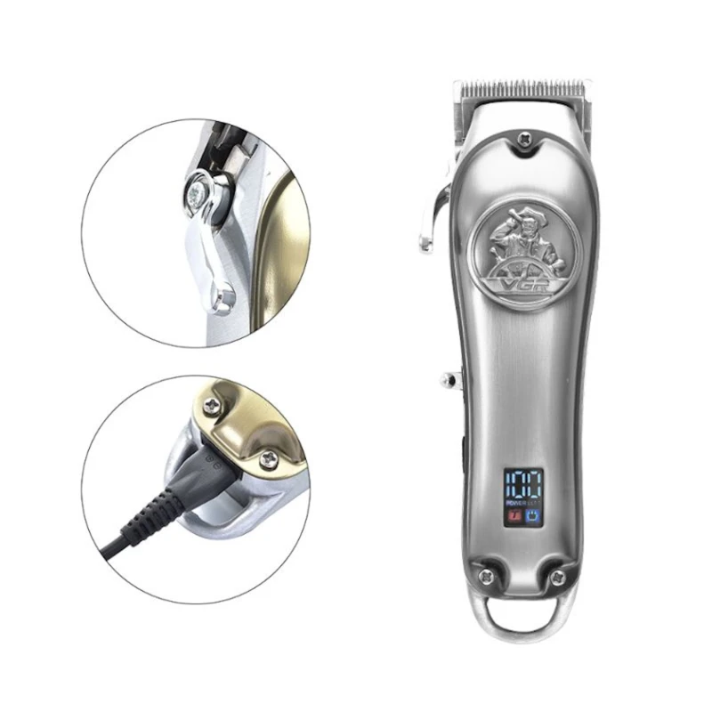 Машинка для стрижки волос VGR V-658 Silver