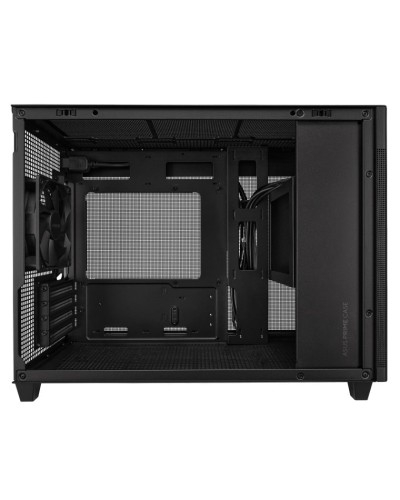 Masaüstü kompüter korpusu Asus Prime AP201 Tempered Glass mATX w/o PSU Black (90DC00G0-B39010)