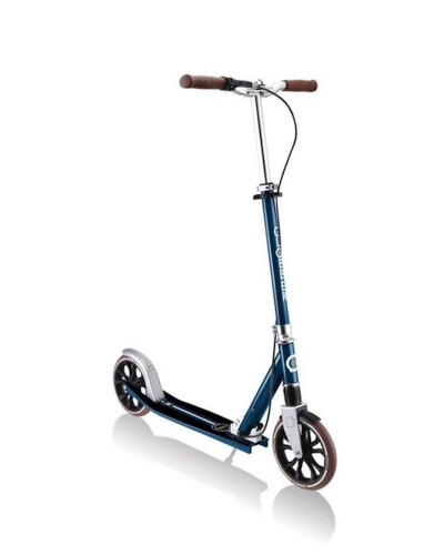 Yığılan skuter Globber NL 205 Deluxe Vintage, mavi/qara