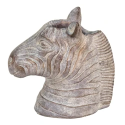 Kaşpo Clayre & Eef Zebra başı şəklində, 16x10x15 sm
