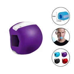 Эспандер для челюсти Jawline 2191, резина, фиолетовый