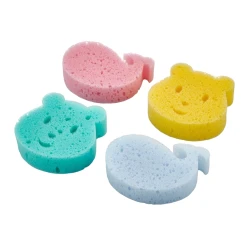 Губки детские для ванн Babyjem Animal Shape, 4 шт