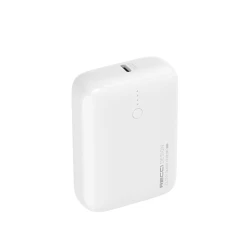 Внешний аккумулятор Recci RPB-P32 Mini Power Bank 10000 mAh, белый