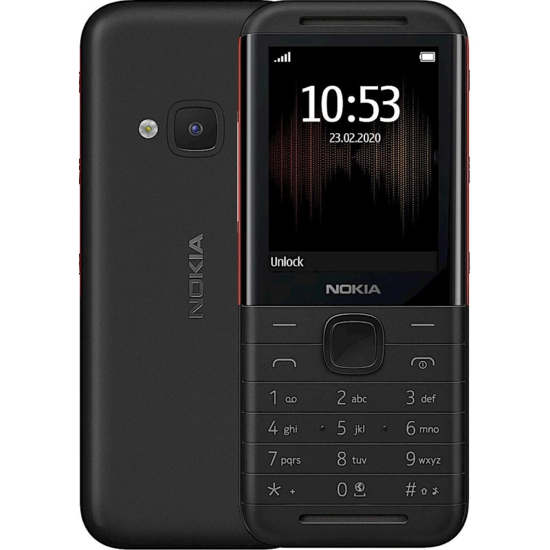 Мобильный телефон Nokia 5310 8MB/16MB 2024 Black-Red Мобильный телефон Nokia 5310 8MB/16MB 2024 Black-Red