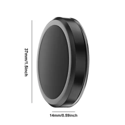 Avtomobil üçün maqnitli telefon tutacağı, qara