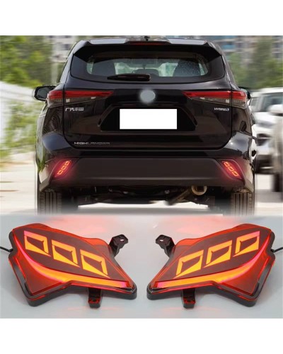 Arxa bamper reflektoru Toyota Highlander 2021 avtomobili üçün - avto171