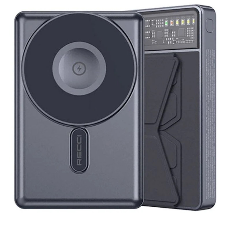 Внешний аккумулятор Recci RPB-W19 10000 mAh, Black Внешний аккумулятор Recci RPB-W19 10000 mAh, Black