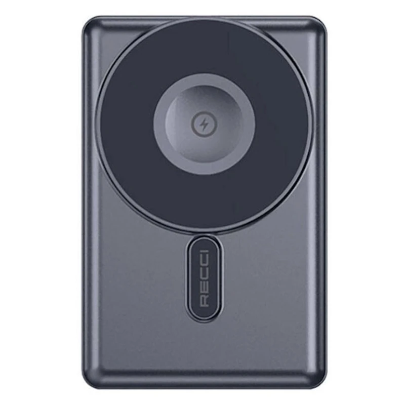 Внешний аккумулятор Recci RPB-W19 10000 mAh, Black Внешний аккумулятор Recci RPB-W19 10000 mAh, Black