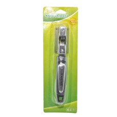 Bıçaqlar üçün itiləyici Soanik Aspekt, 18.5x3.5x3 sm, paslanmayan polad, boz/qara
