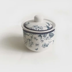 Сахарница Egels Home Bird, керамика, белая, 260 мл