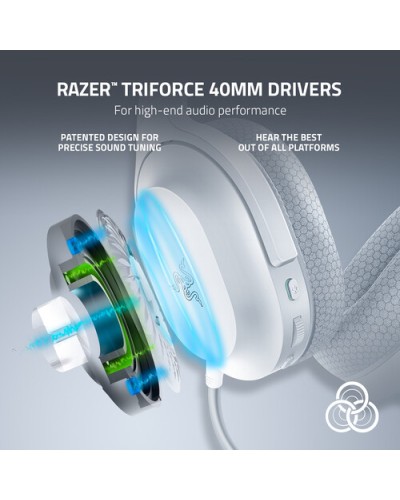 Qulaqlıq-qarnitur Razer Headset Barracuda X 2022 BT/WL Mercury