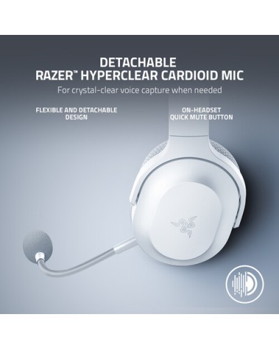 Qulaqlıq-qarnitur Razer Headset Barracuda X 2022 BT/WL Mercury