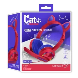 Simli qulaqlıqlar AKZ-020 Red