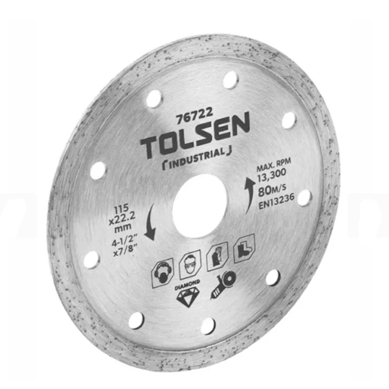 Диск отрезной Tolsen 180 мм (6933528776369)