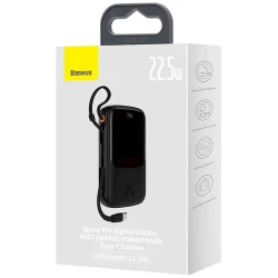 Внешний аккумулятор Baseus Qpow Pro 10000 mAh Black