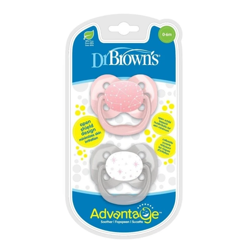 Armudvari Silikon əmzik dəsti 0-6 ay Dr. Brown's.