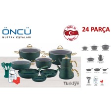 Qab-qacaq dəsti Oncu FS-134, 24 parça