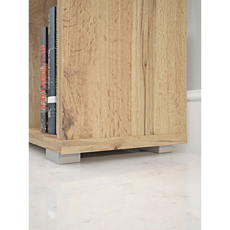 Stellaj 3563_StellajMpolDubVotan, 149.6x75x20.4 sm, LDSP, qəhvəyi