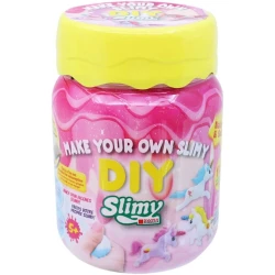 Слайм Slimy DIY с игрушкой, розовый, 500 г