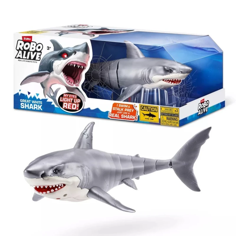 İnteraktiv oyuncaq Robo Zuru Alive Great White Shark, 3+ yaş İnteraktiv oyuncaq Robo Zuru Alive Great White Shark, 3+ yaş