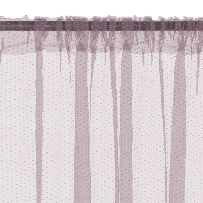 Занавес JYSK Lya, 1x140x300 см, фиолетовый Занавес JYSK Lya, 1x140x300 см, фиолетовый