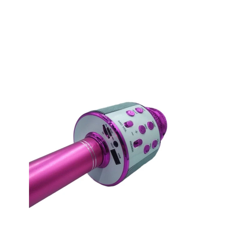 Беспроводной микрофон WS-858 Wireless Hifi Speaker Pink Беспроводной микрофон WS-858 Wireless Hifi Speaker Pink