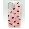 Чехол case для iPhone 16 Bows Pink