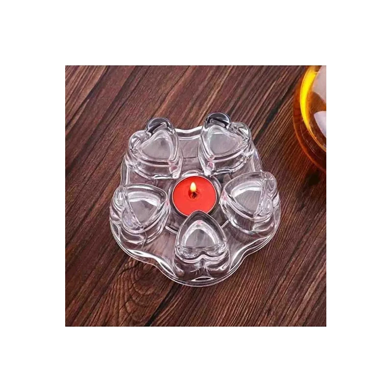 Çaydan altlığı-şamdan GH5014, 14 sm, şüşə