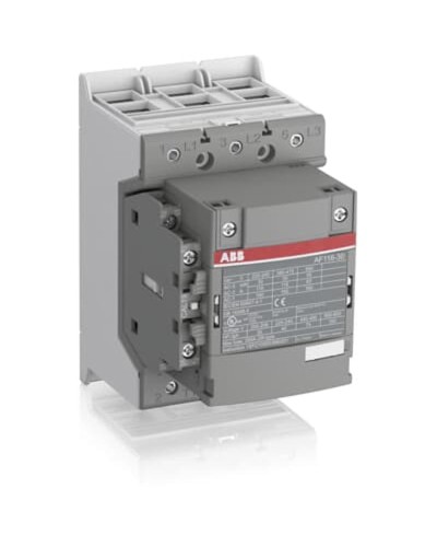 Kontaktor ABB 1SFL427001R1311, AF116-3011, 55kW, 3P, NO NC, 116A, 100-250VDC